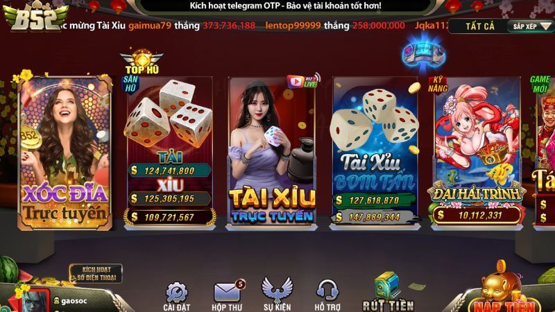 Tổng quan về Game Bài B52 Club