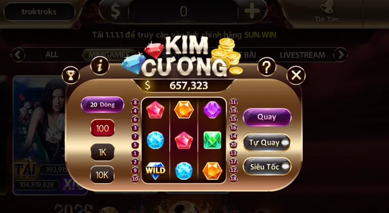 Hướng Dẫn Cách Chơi Minigame Kim Cương Tại SunWin Dành Cho Người Mới