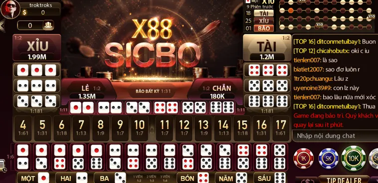 Phân Tích Cách Chơi Sicbo X88 Livestream Tại SunWin Từ Chuyên Gia