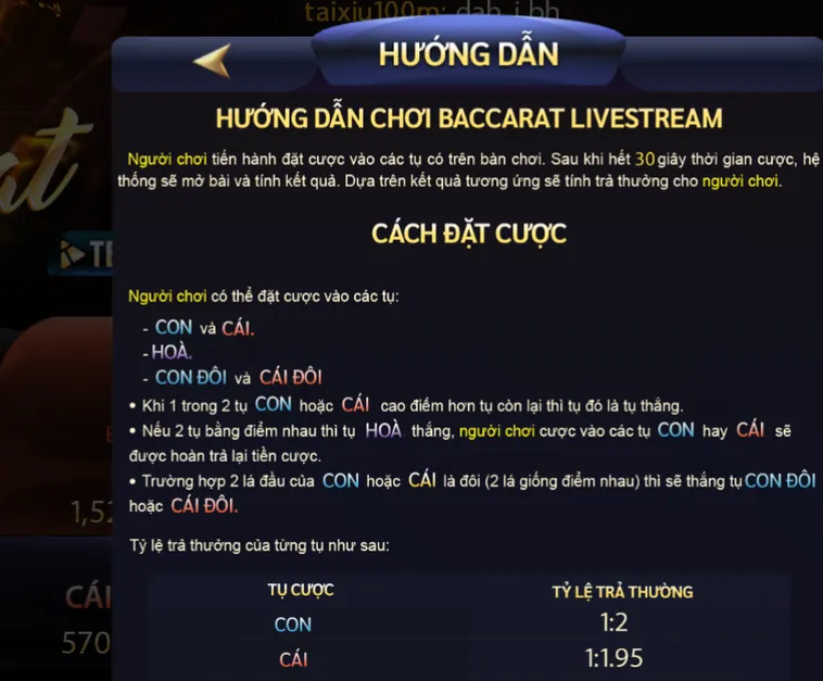 Phương Pháp Chơi Baccarat Livestream Tại SunWin Để Đạt Tỷ Lệ Thắng Cao
