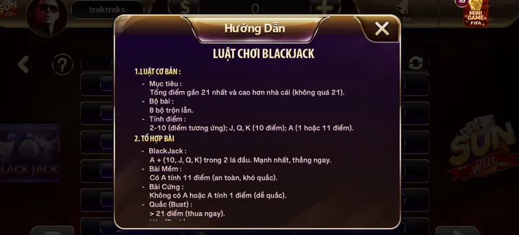 Chiến Thuật Chinh Phục Cách Chơi Black Jack Tại SunWin Hiệu Quả Nhất