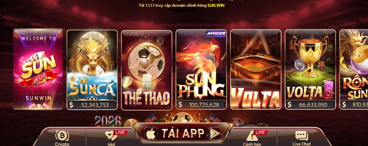 SunWin Cổng game đa dạng thể loại đến hình thức